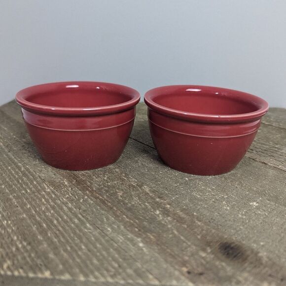 zwilling Red ramekin prep bowls set of 2 - Picture 2 of 7